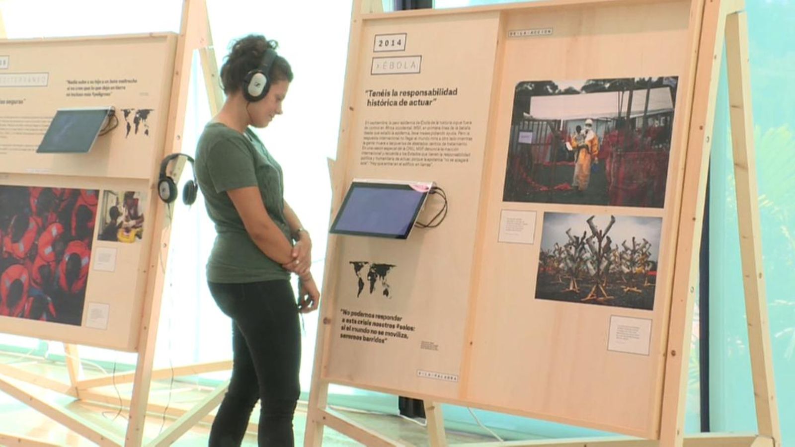 MSF denúncia les crisis humanitàries arreu del món amb una exposició fotogràfica a València