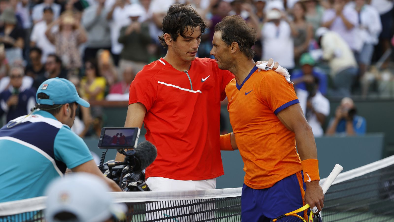 Nadal felicita Fritz pel títol a Indian Wells