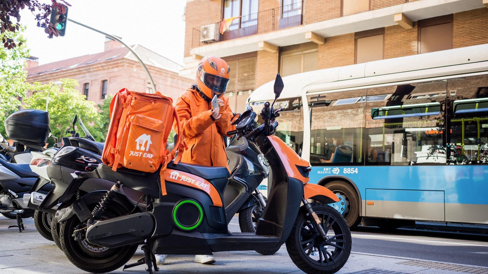 Repartidor de Just Eat