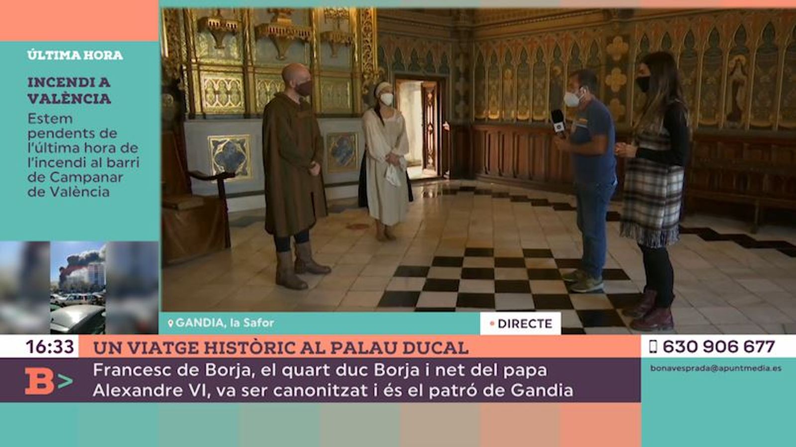17.03.2021 | Un viatge històric al palau Ducal