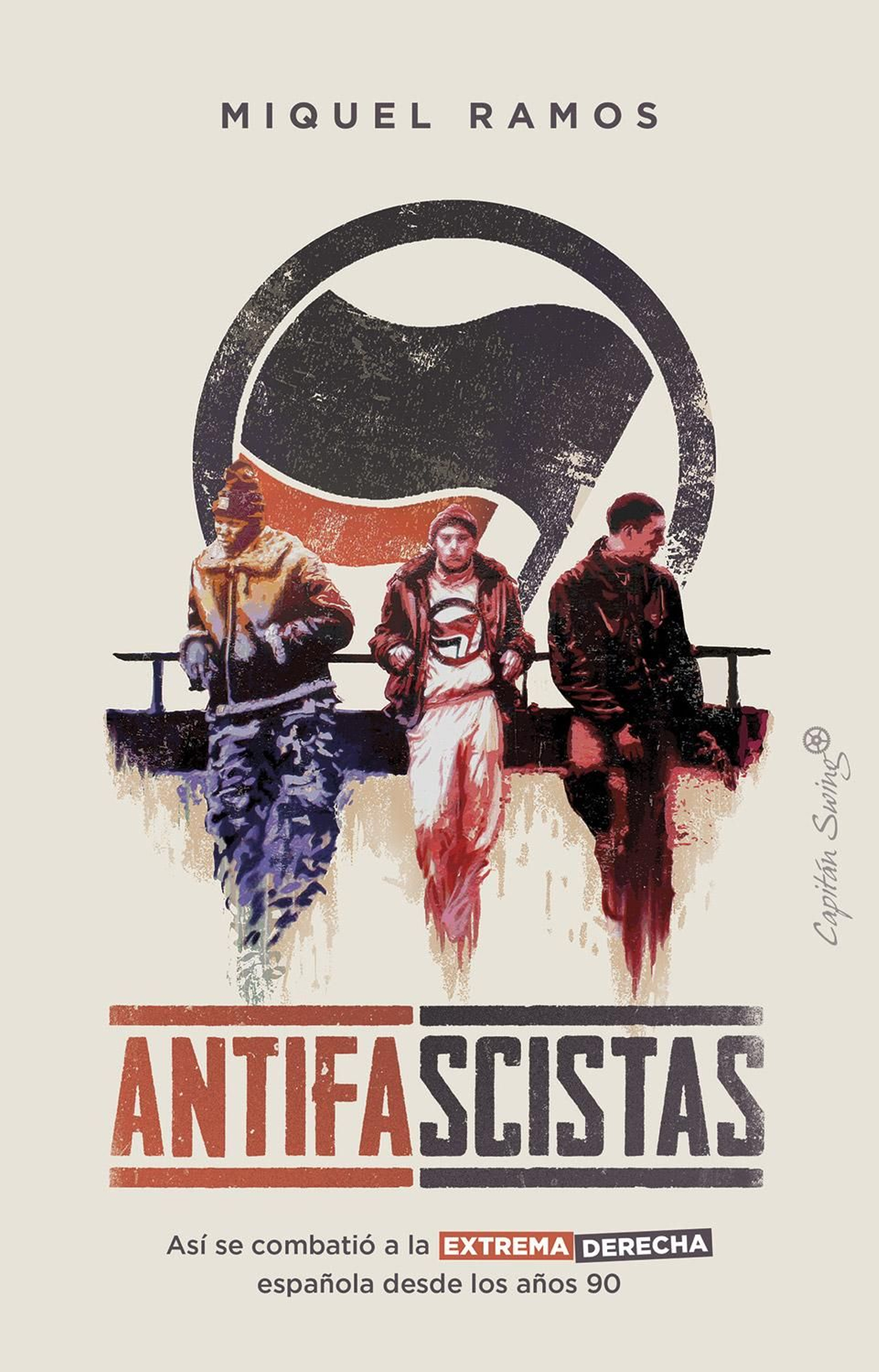 Portada del llibre de Miquel Ramos anonemat 'Antifascistas'