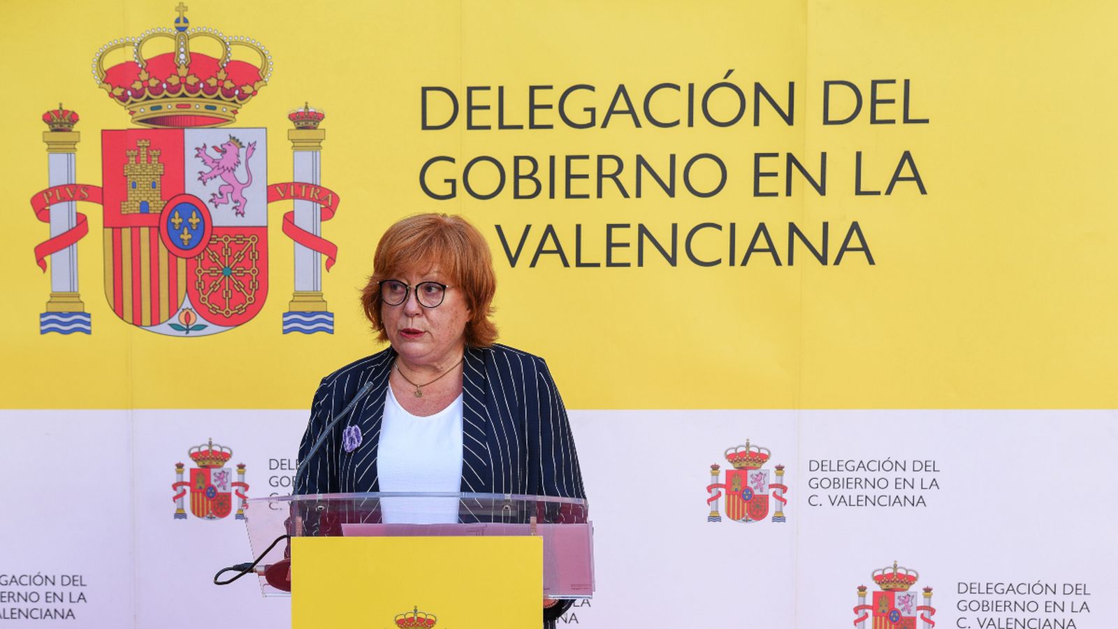 La delegada del Govern a la Comunitat Valenciana, Gloria Calero, en una imatge d'arxiu