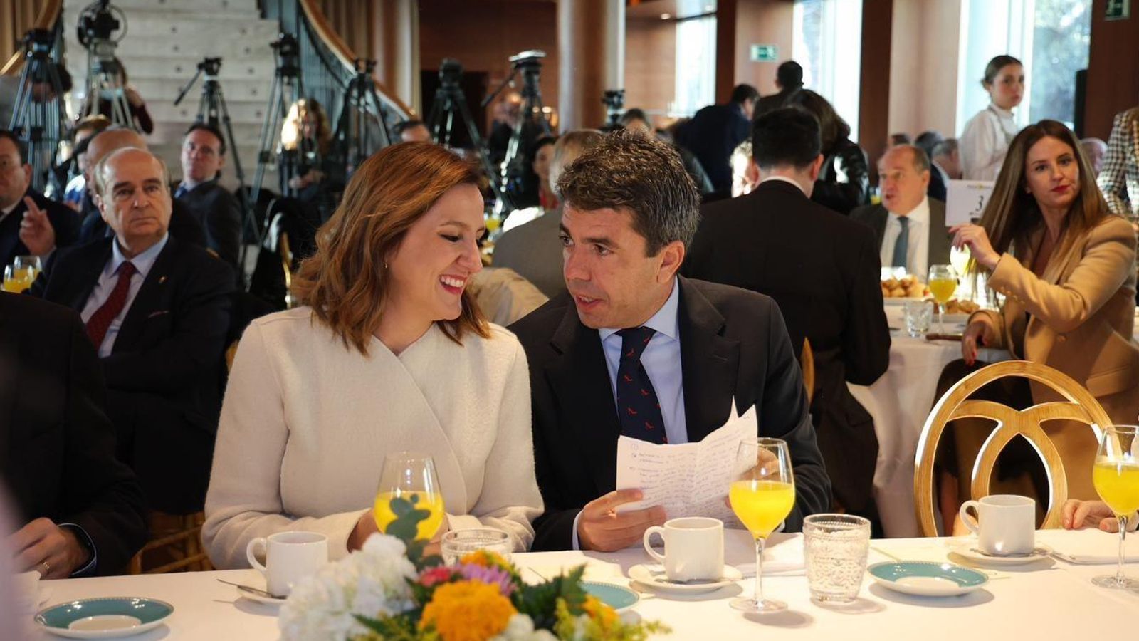 Carlos Mazón i Maria José Catalá amb empresaris aquest dimecres