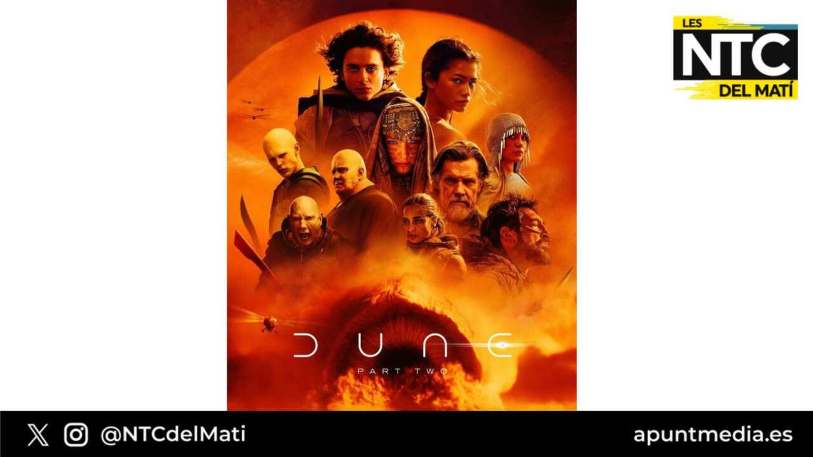 01.03.2024 | "Gran pantalla": arriba als cines la saga de ciència-ficció Dune: part 2