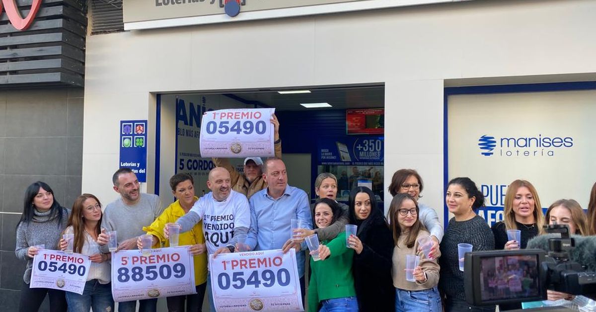 La Comunitat Valenciana arreplega 10,8 milions de la Grossa de Nadal ...