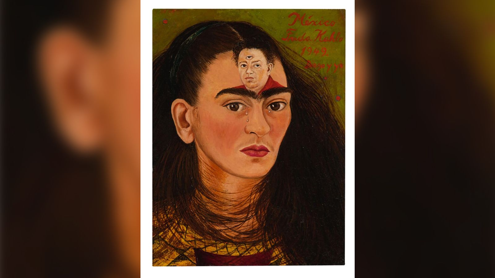 Autoretrat "Diego i jo" de Frida Kahlo