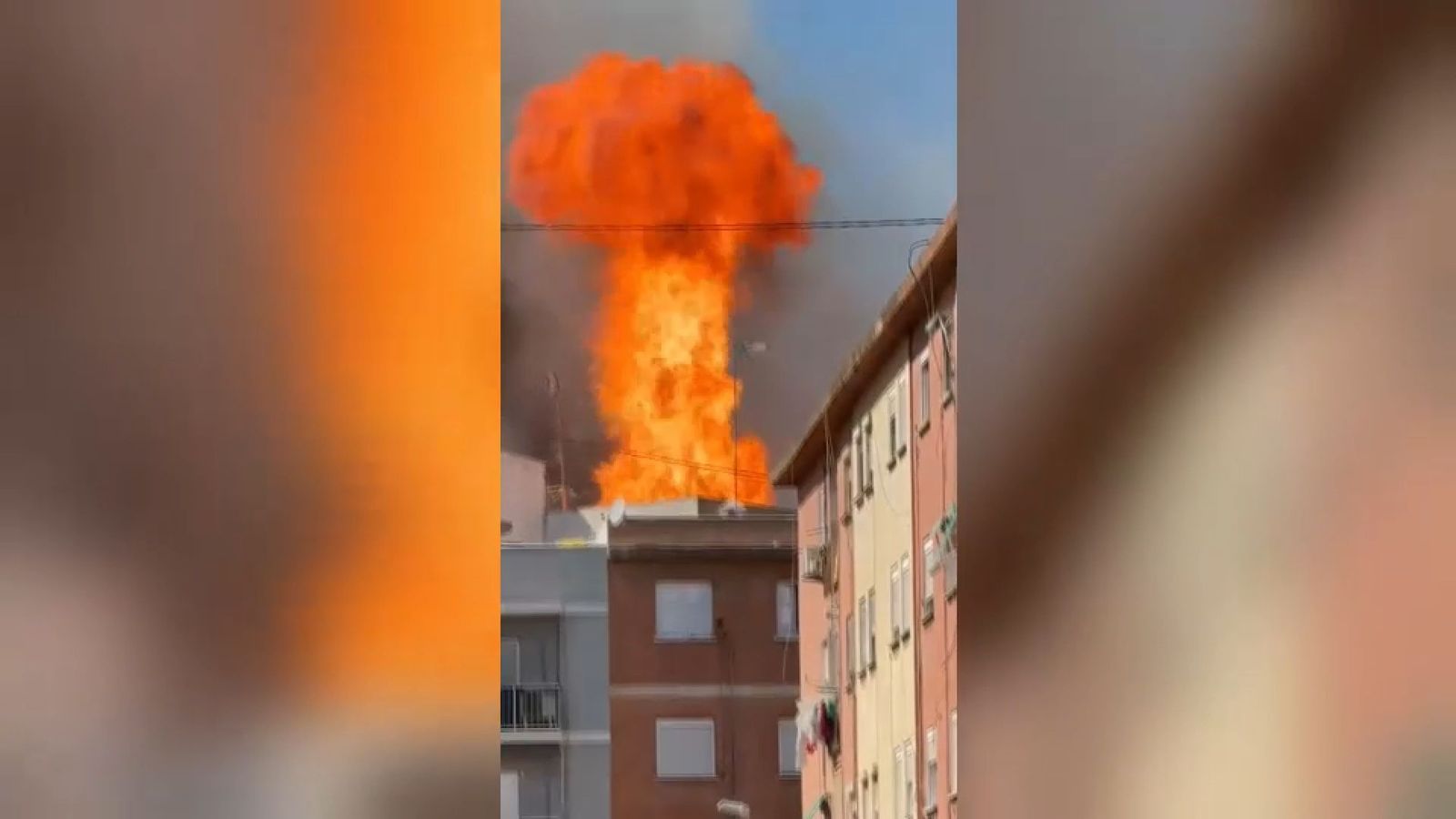 L'incendi del barri de Benicalap, en imatges