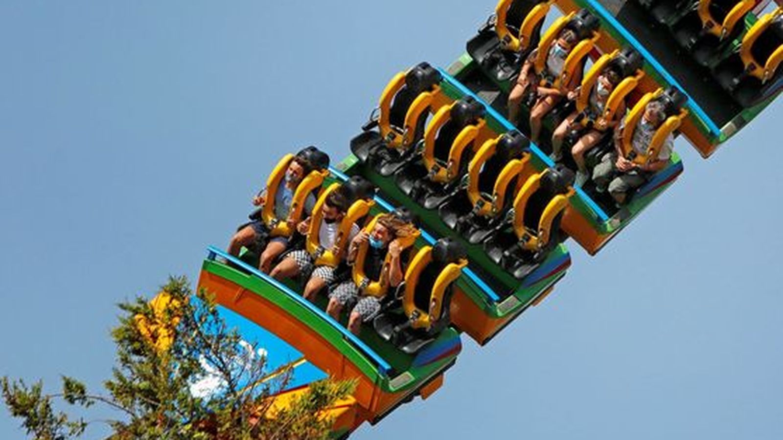 Imatge d'arxiu del parc PortAventura