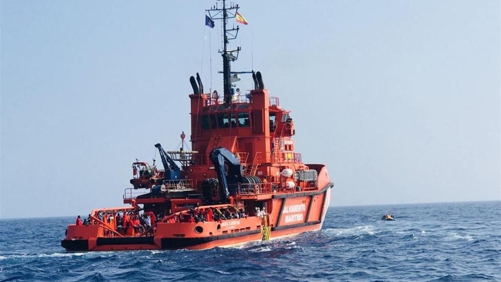 Embarcació de Salvament Marítim, en una imatge d'arxiu