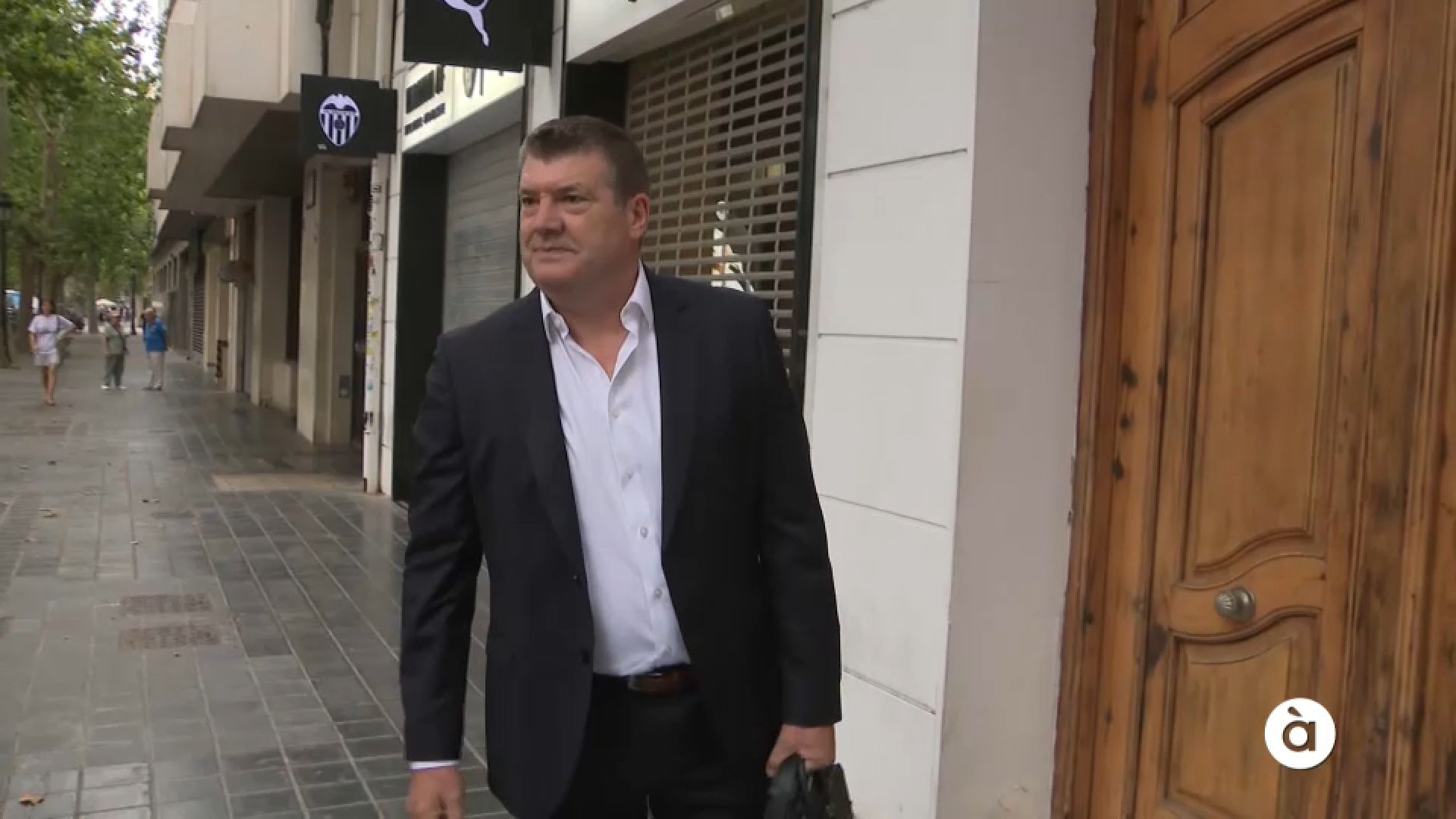 Primeres imatges de Ron Gourlay a València.