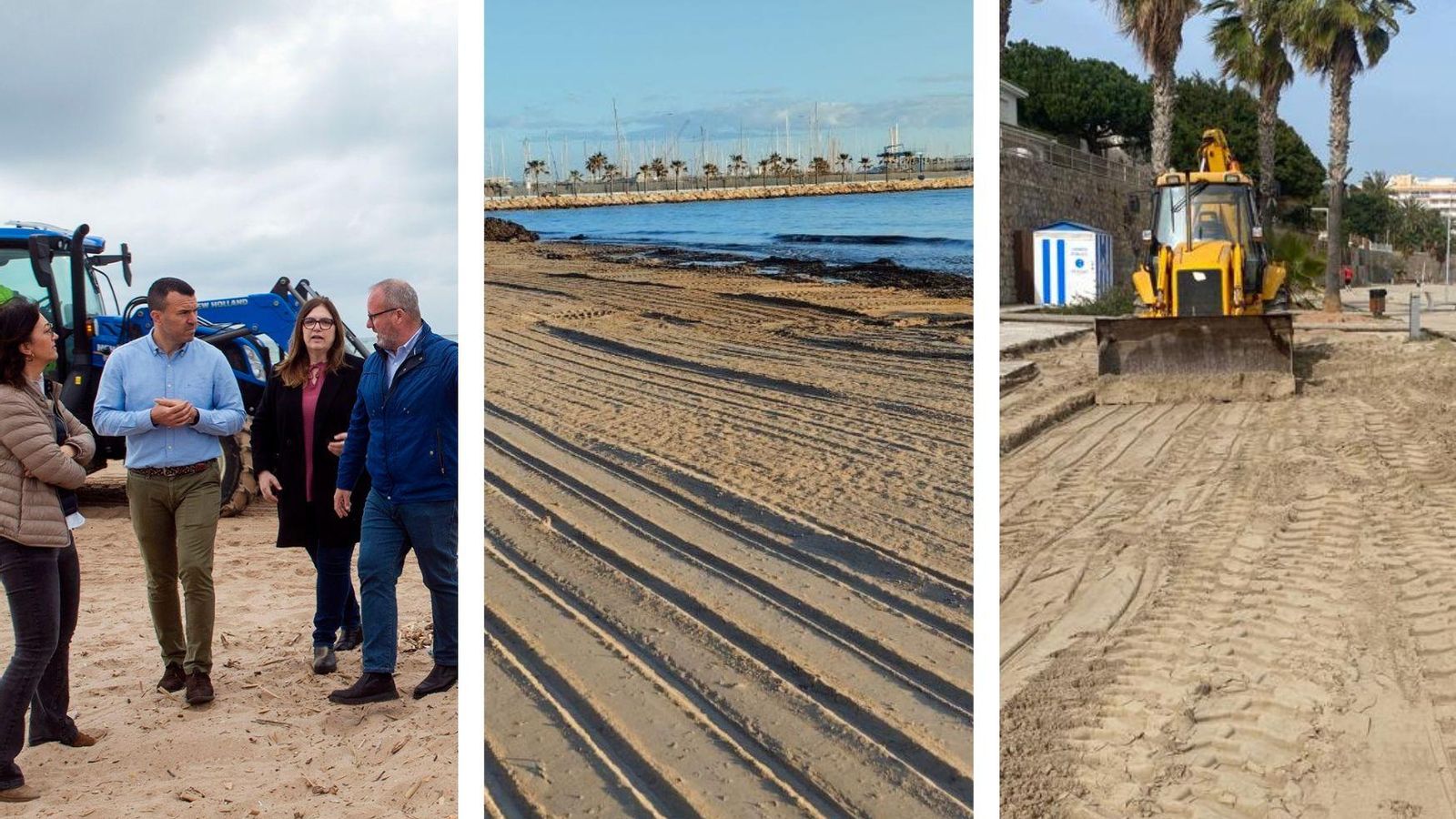 Les platges valencianes es preparen per a l'arribada de turistes de Setmana Santa