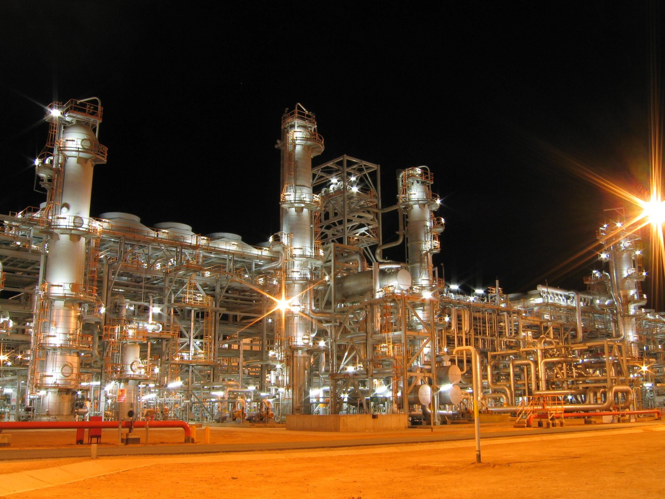 Planta de gas a In Amenas (Algèria)