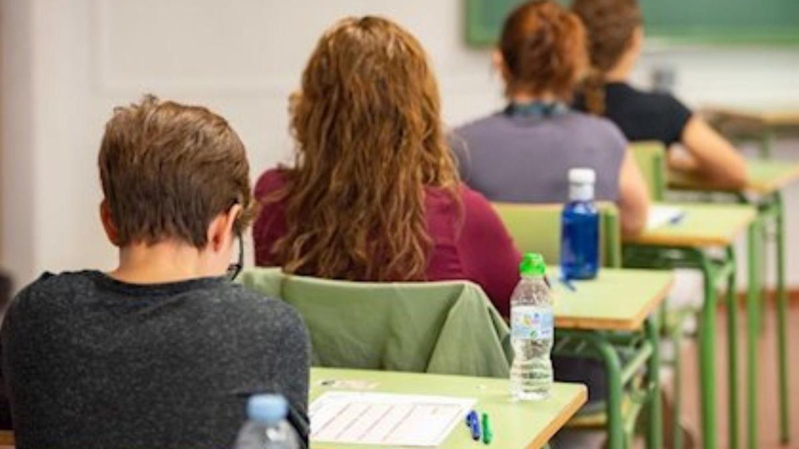 Imatge d'arxiu d'un exàmen