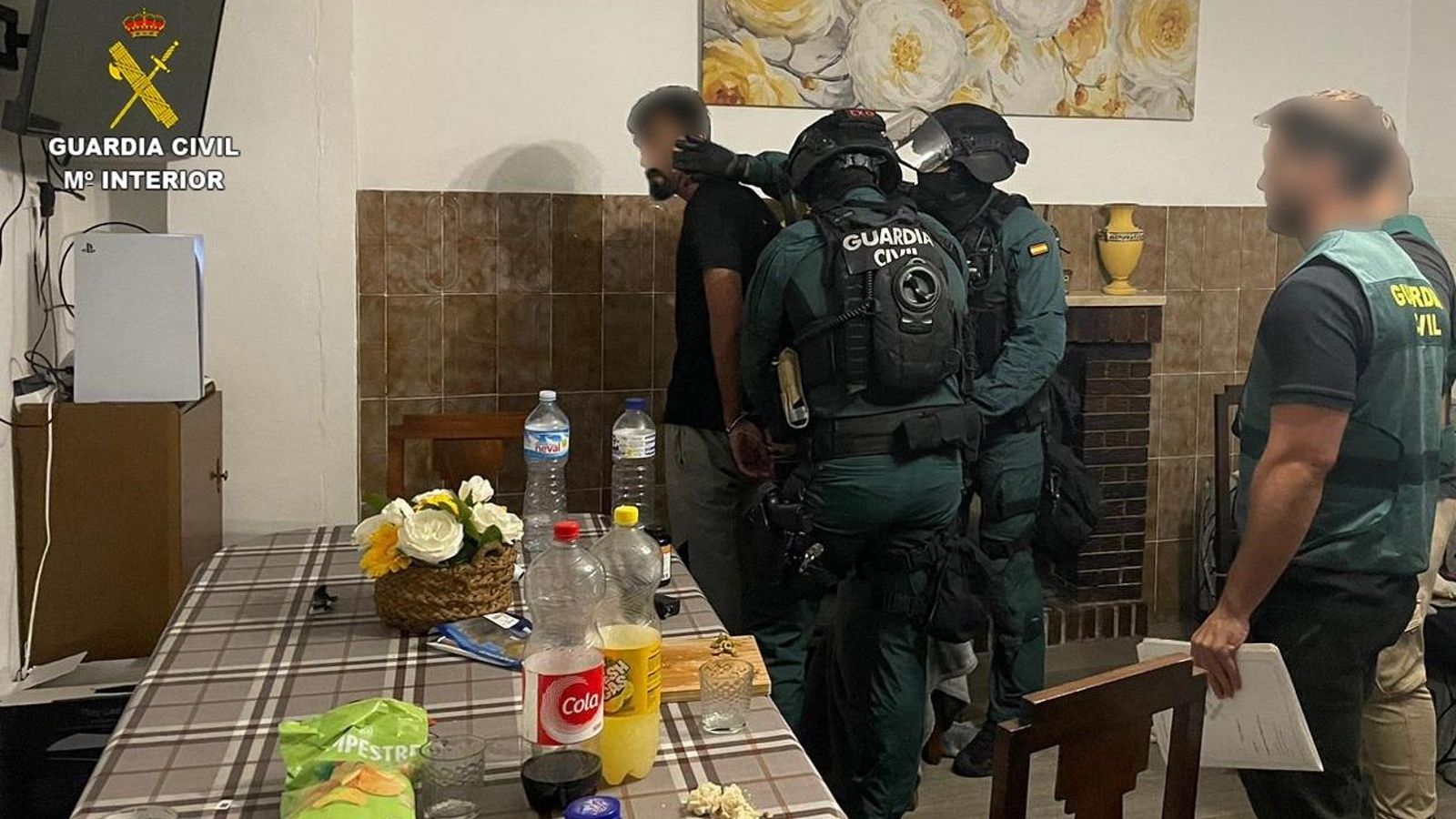Un dels detinguts en l'operació