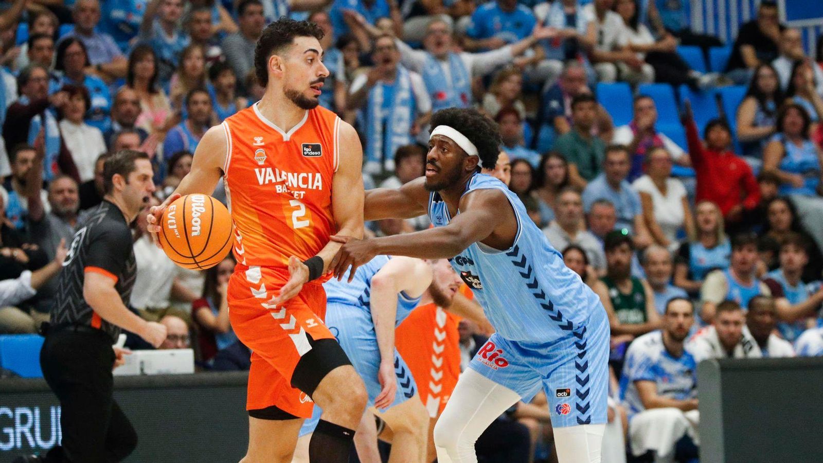 Josep Puerto, en una acció del duel