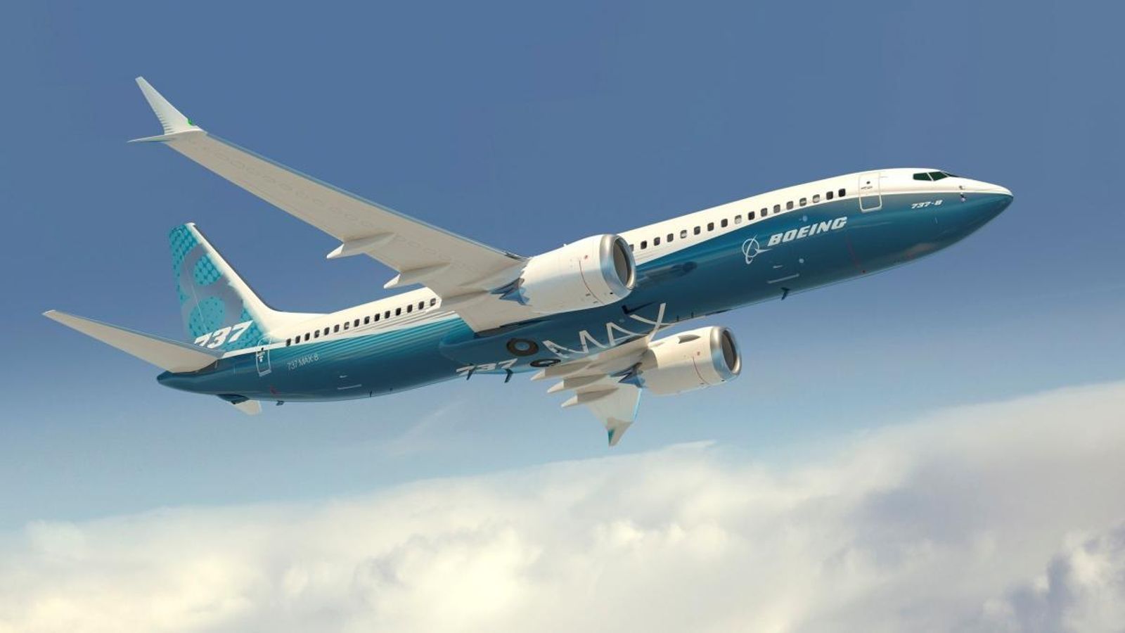 Imatge d'arxiu d'un Boeing 737 MAX