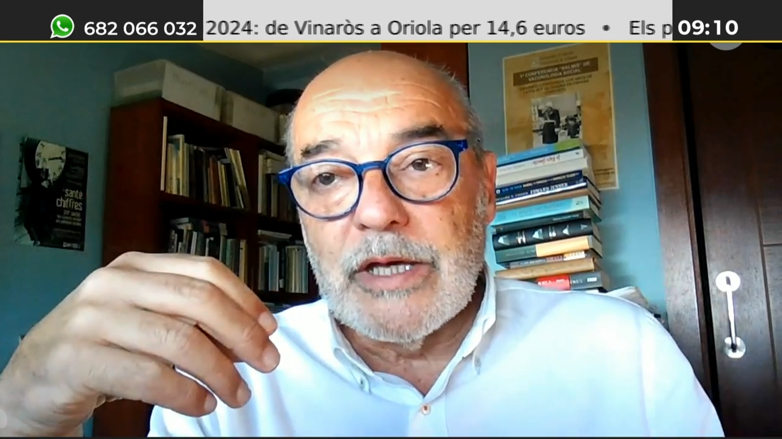 José Tuells, epidemiòleg Universitat d'Alacant