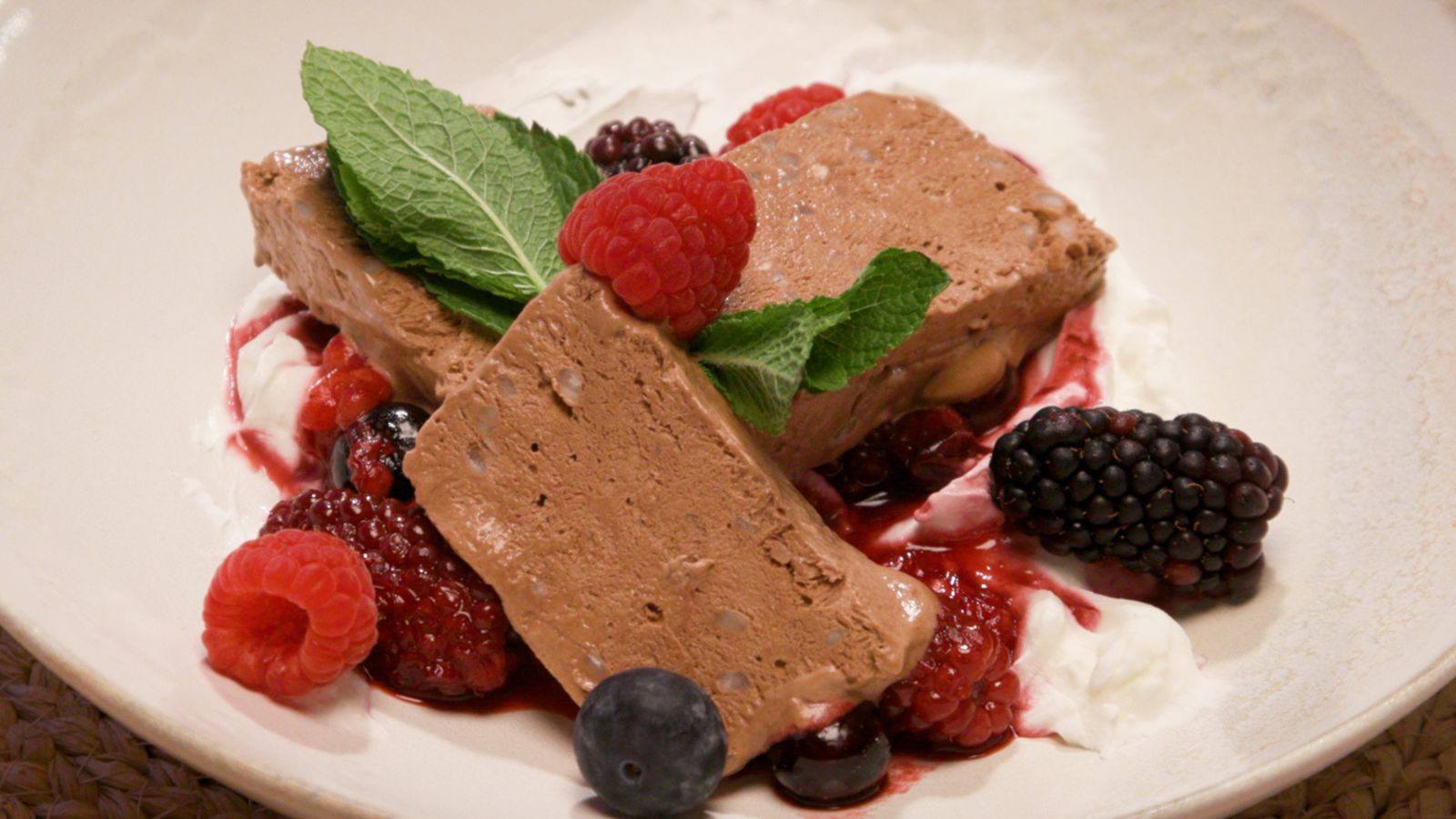 Semifred de xocolate