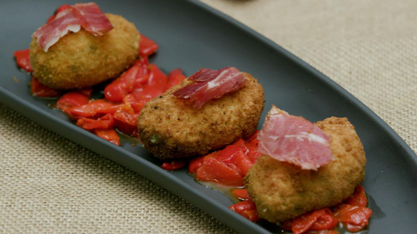 Croquetes meloses d'espinacs