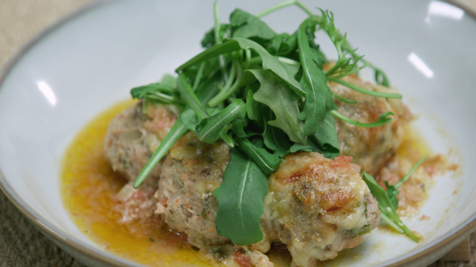Mandonguilles gratinades