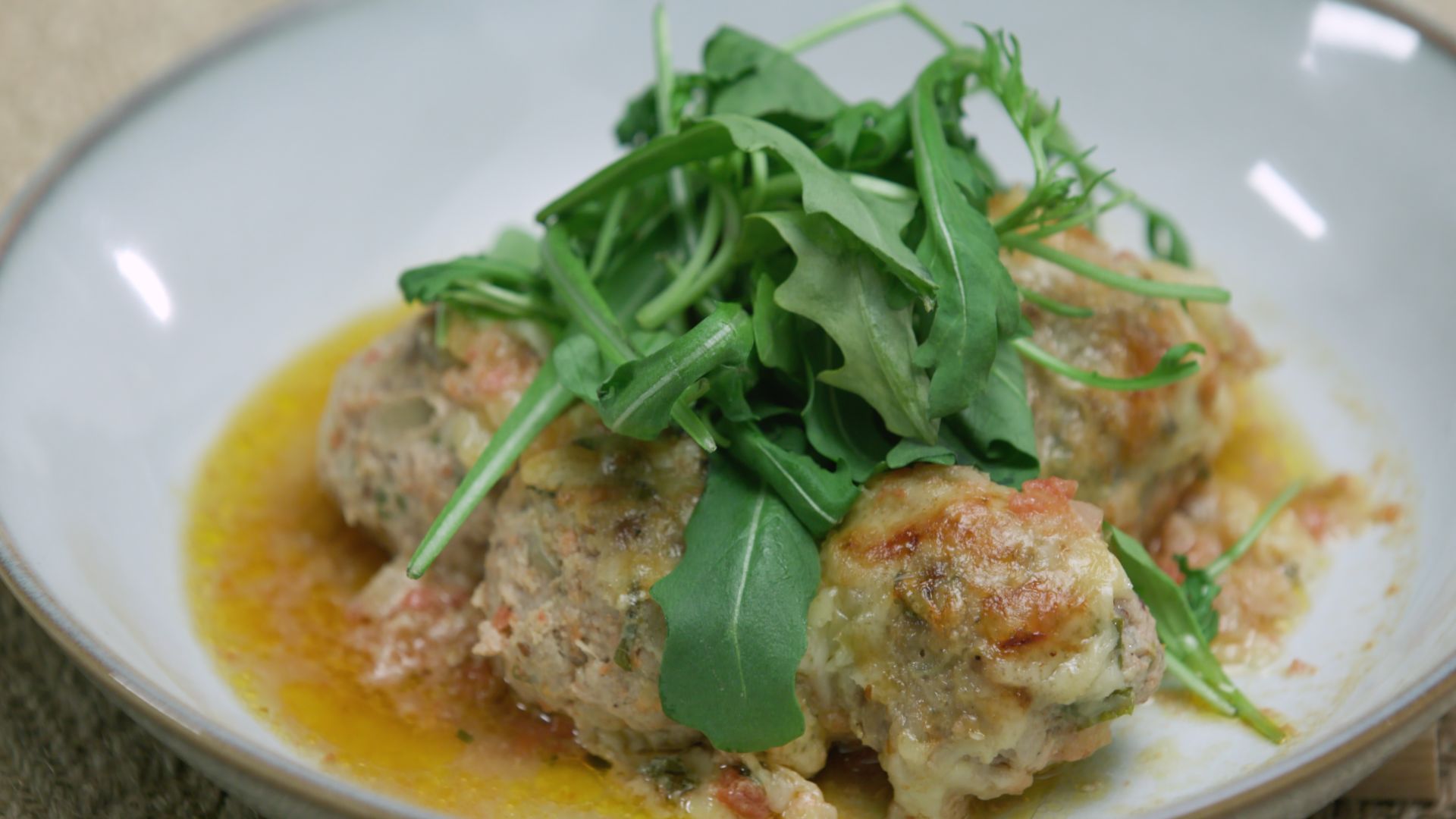 Mandonguilles gratinades