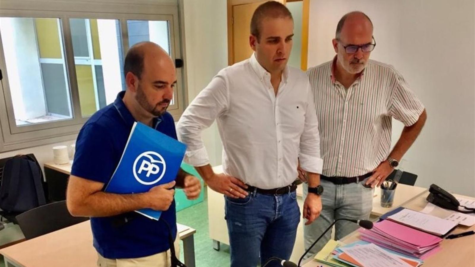 Manuel Villar i Adrián Ballester presenten les candidatures a la Junta Electoral de zona