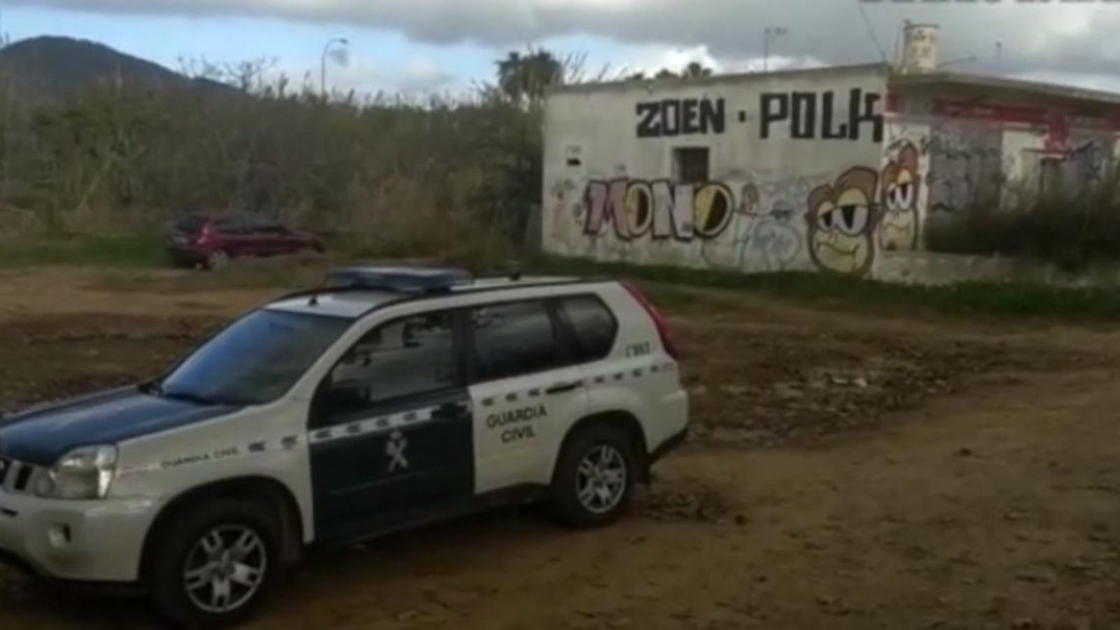 Núria Escalante es va allotjar en una casa ocupada a Sant Antoni de Portmany