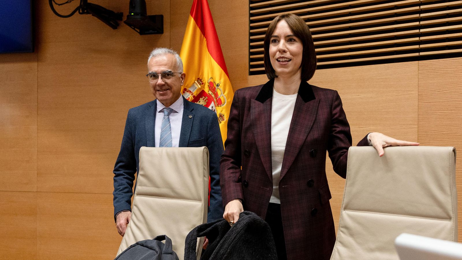 Morant, durant la seua intervenció al Congrés