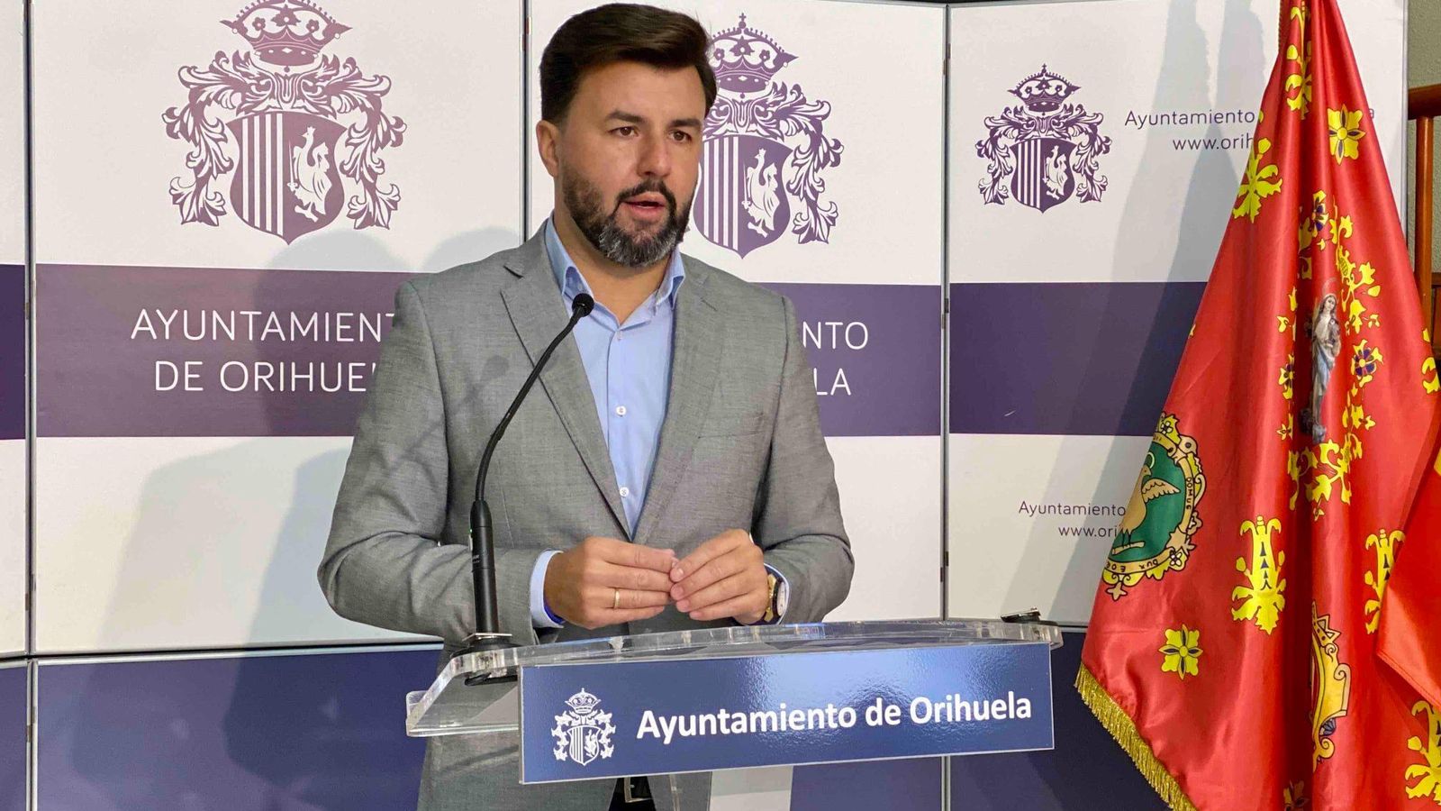 José Aix, portaveu de Ciutadans a Oriola José Aix, portaveu de Ciutadans a Oriola