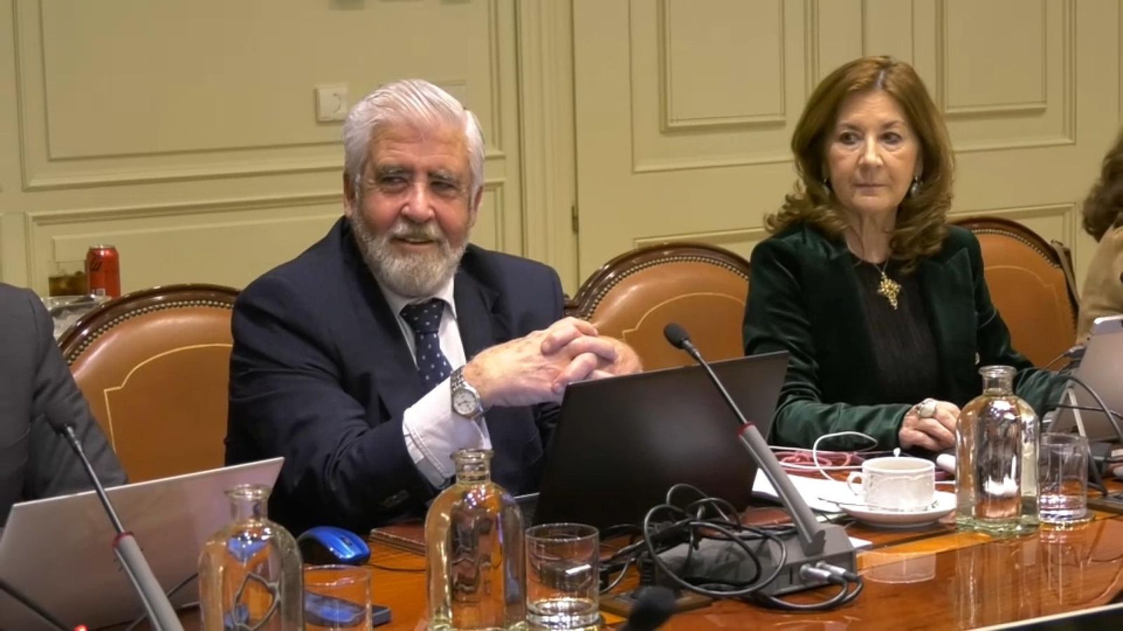 El vocal Wenceslao Olea, aquest dijous en el ple del CGPJ