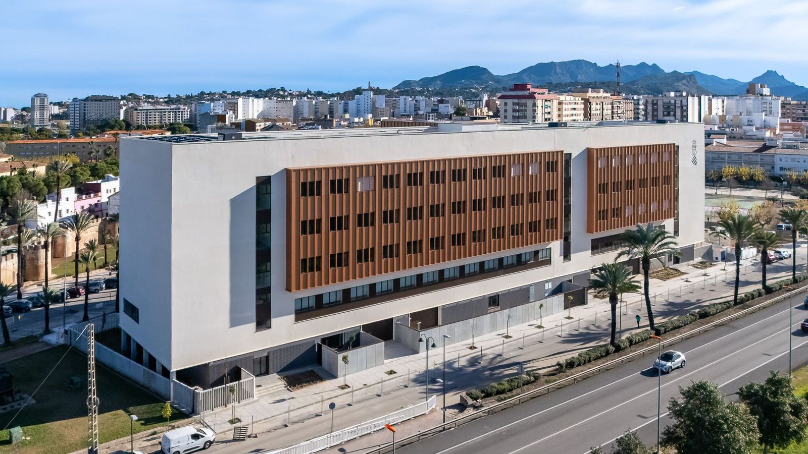 Imatge d'arxiu del Palau de la Justícia d'Alzira