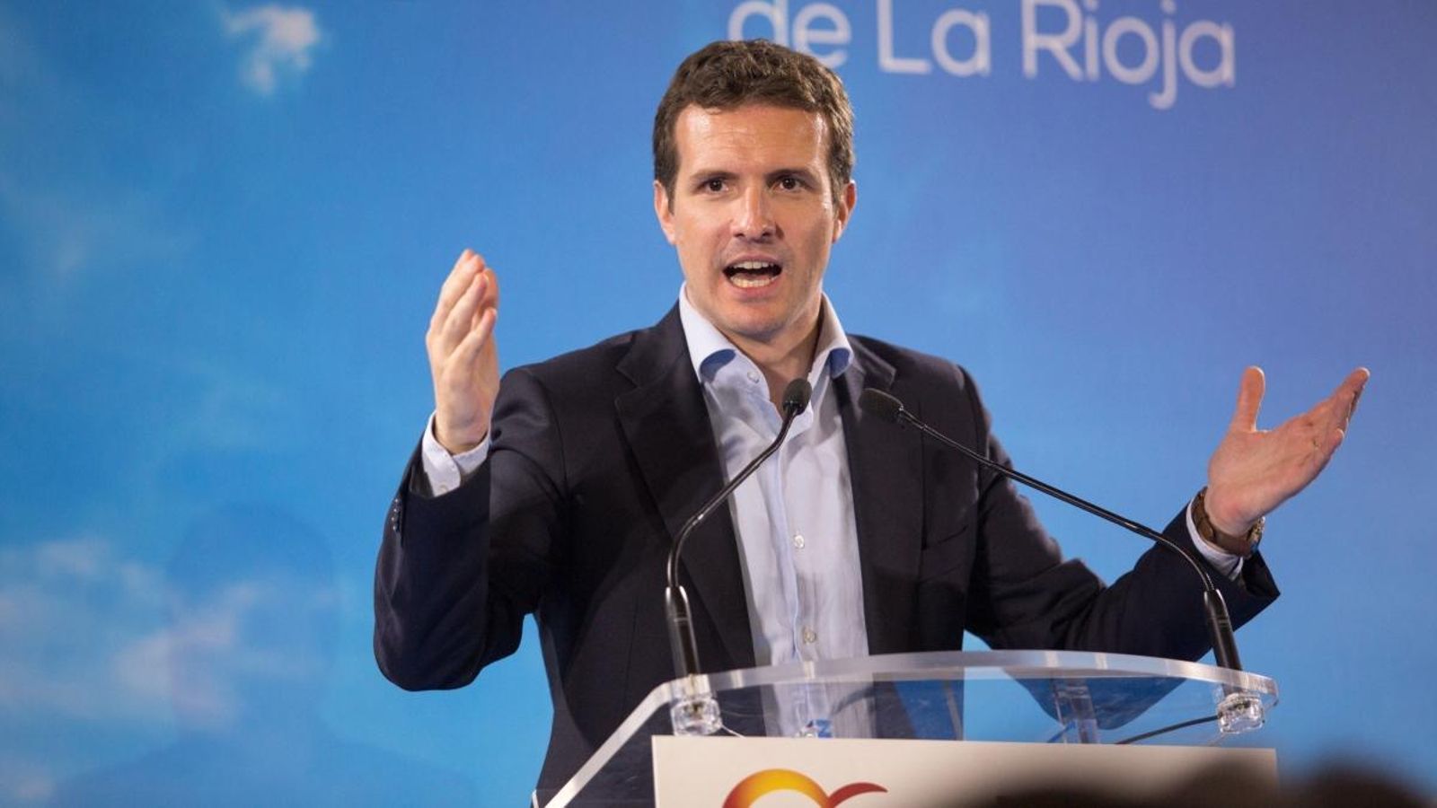El president popular, Pablo Casado, en una imatge d'arxiu