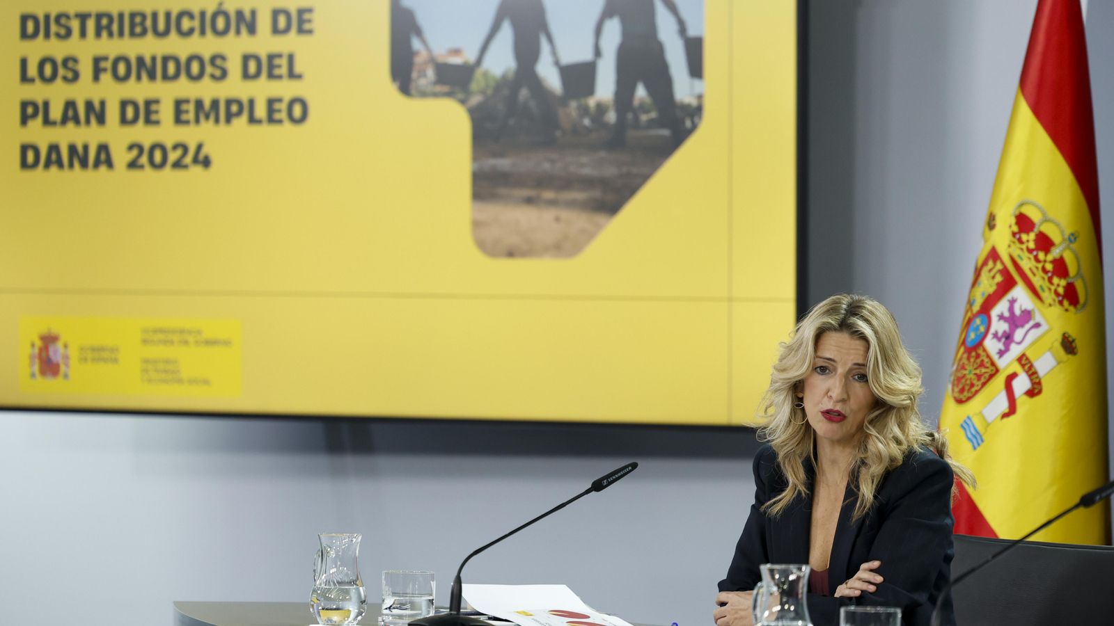 Roda de premsa posterior al Consell de Ministres, este dimarts