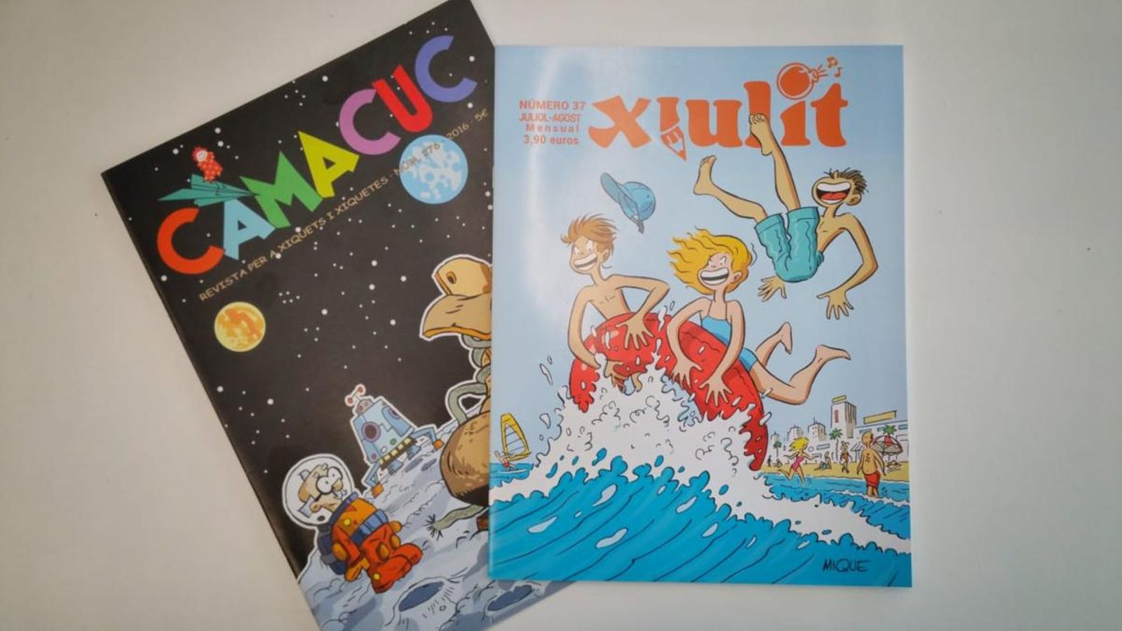 'Camacuc' i 'Xiulit', els nous tebeos valencians