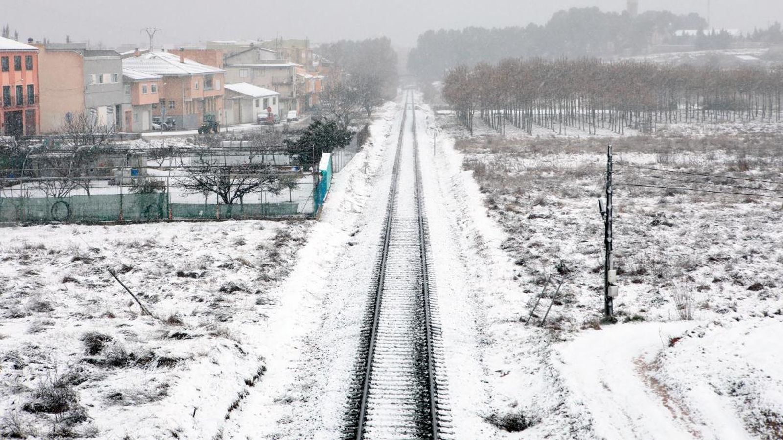 El temporal de neu ha afectat gran part del territori valencià