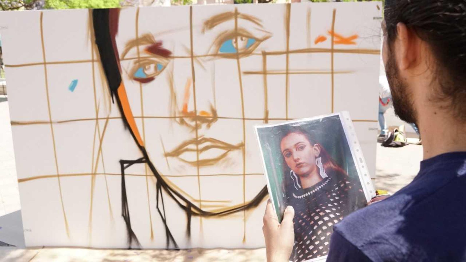 Artistes joves han plasmat les seues creacions en la Setena Exhibició del Grafi