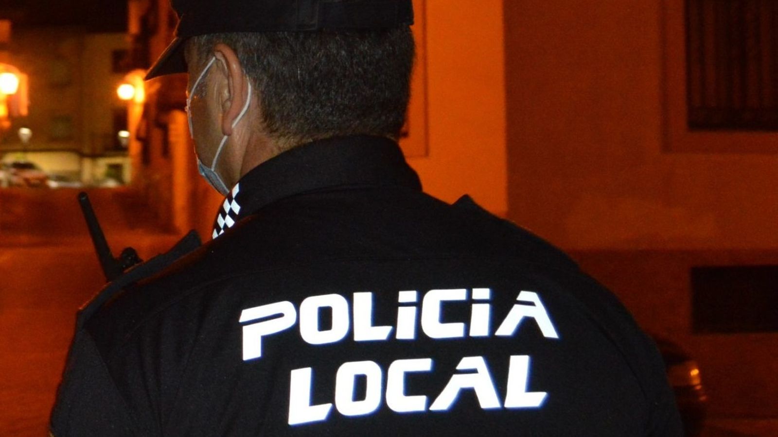 Imatge d'arxiu d'un policia local de Petrer