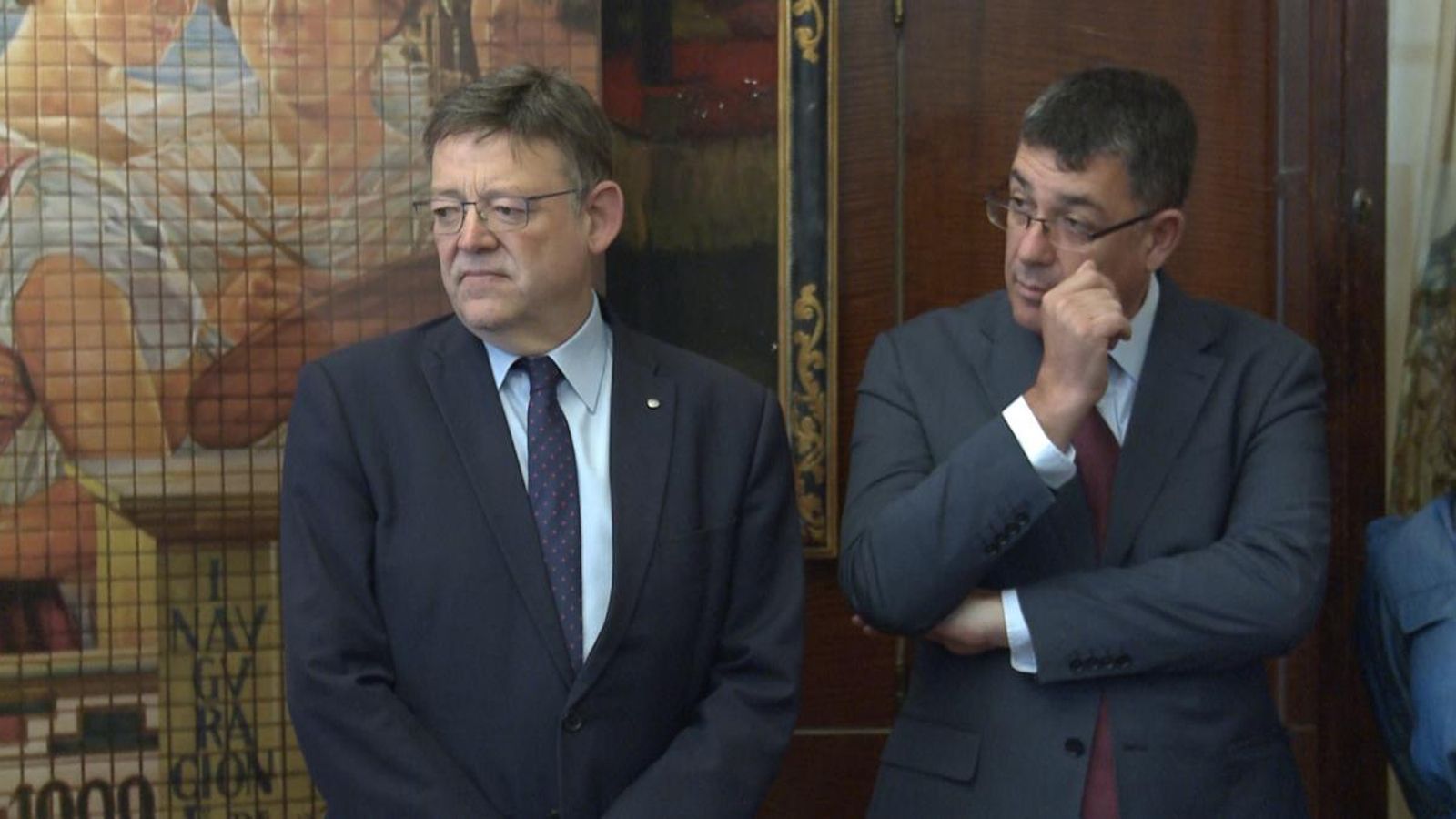 Enric Morera, amb Ximo Puig, en una foto d'arxiu Enric Morera, amb Ximo Puig, en una foto d'arxiu