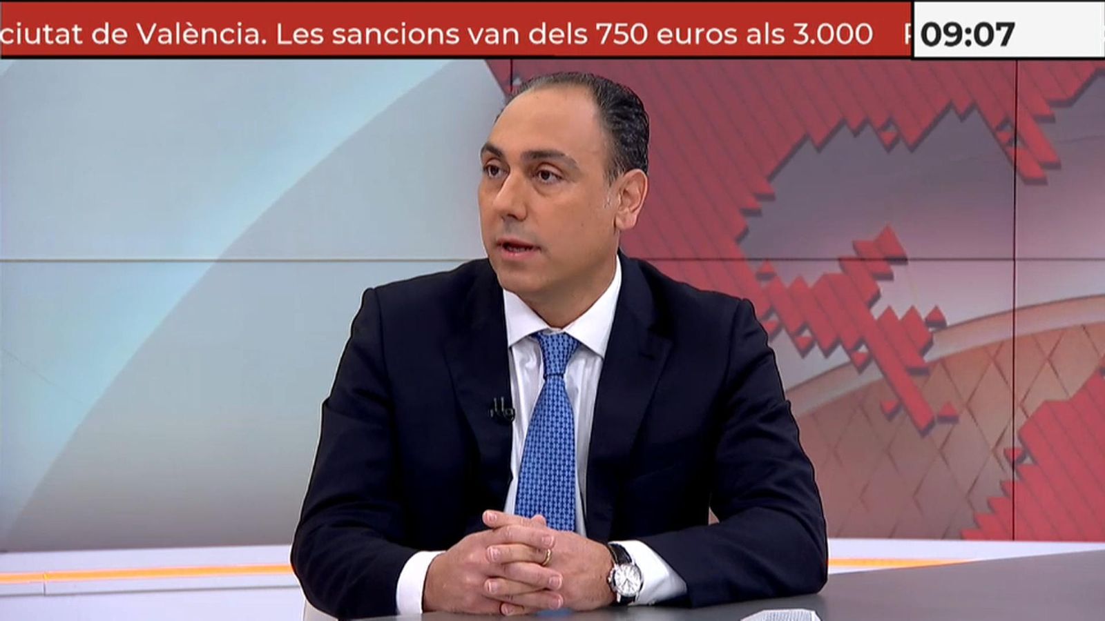 Agustín Amorós en 'À Punt Notícies matí'