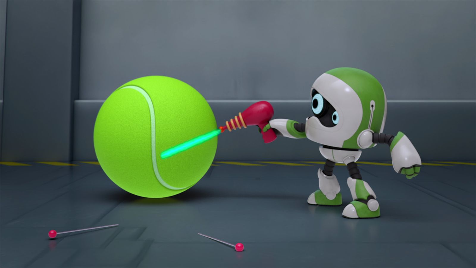La pilota de tenis