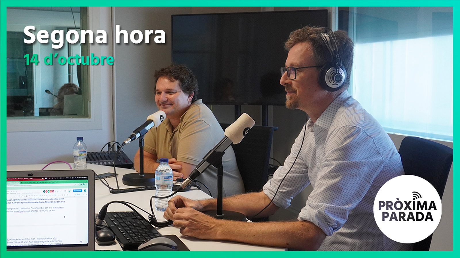 14.10.2022 | Pròxima parada | Segona hora
