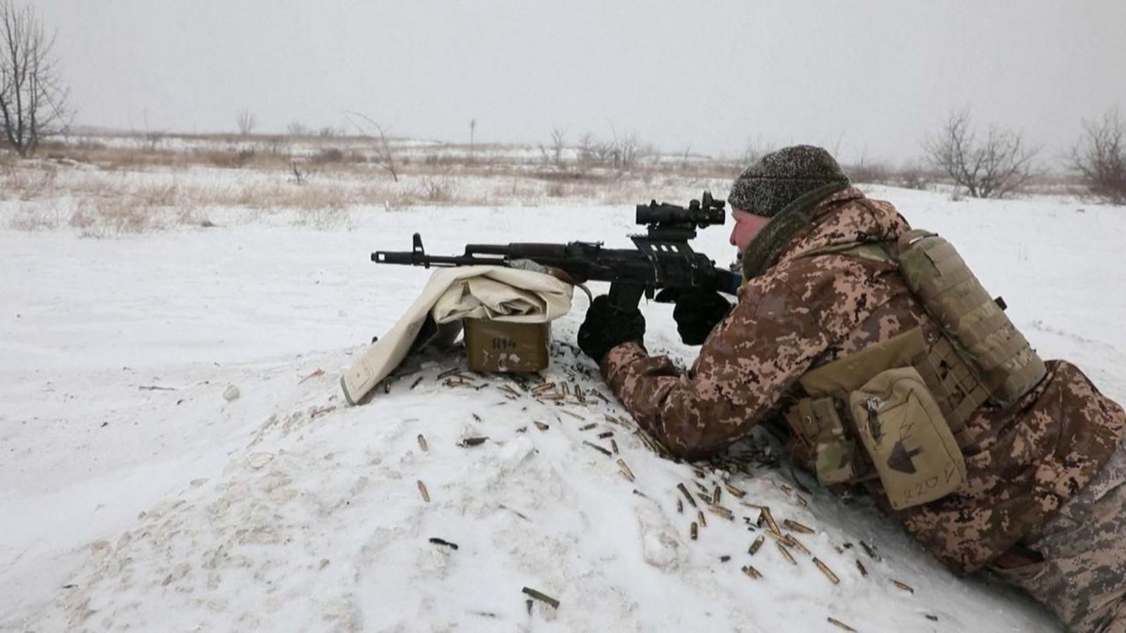 Imatges de Síversk, al front oriental de la guerra entre Ucraïna i Rússia