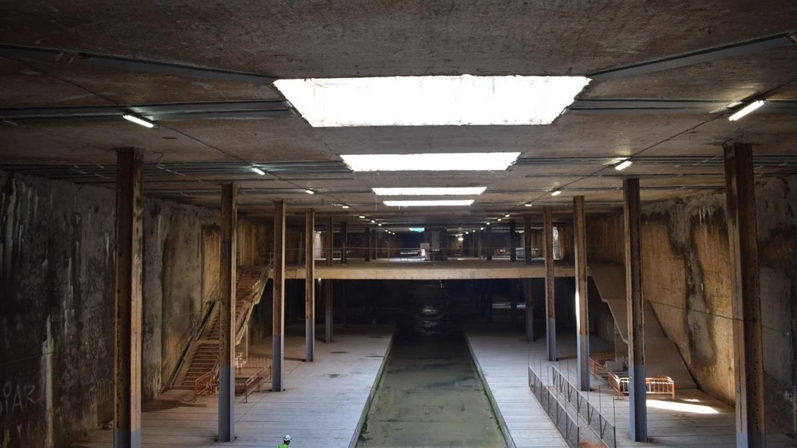 Tram subterrani de la Línia 10 de Metrovalencia