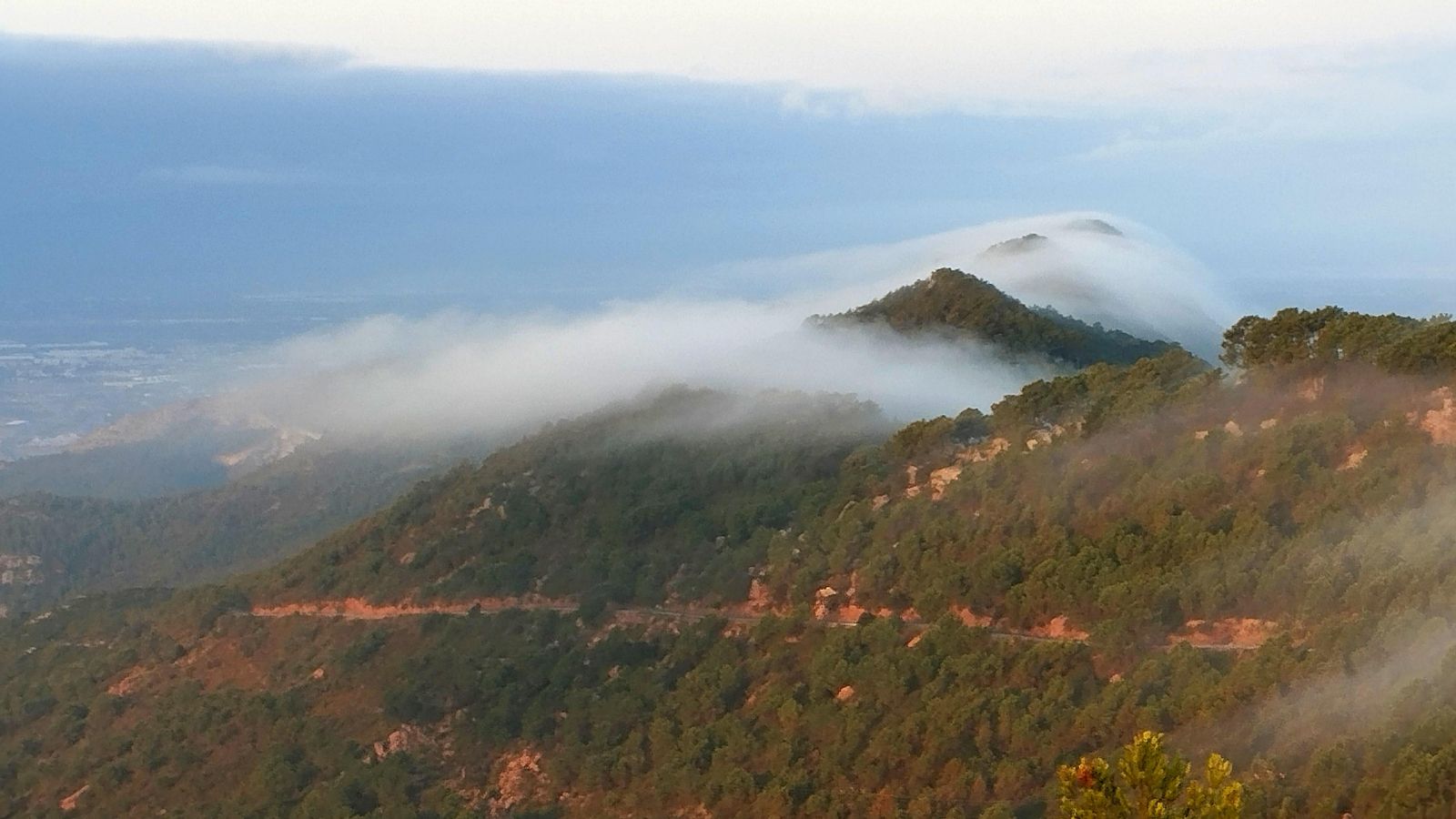 DESERT DE LES PALMES, LA PLANA ALTA