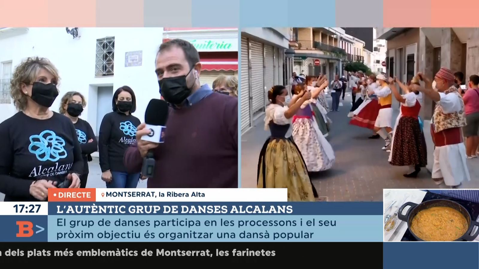 03.21.2021 | Ball a la plaça amb el grup de danses els Alcalans