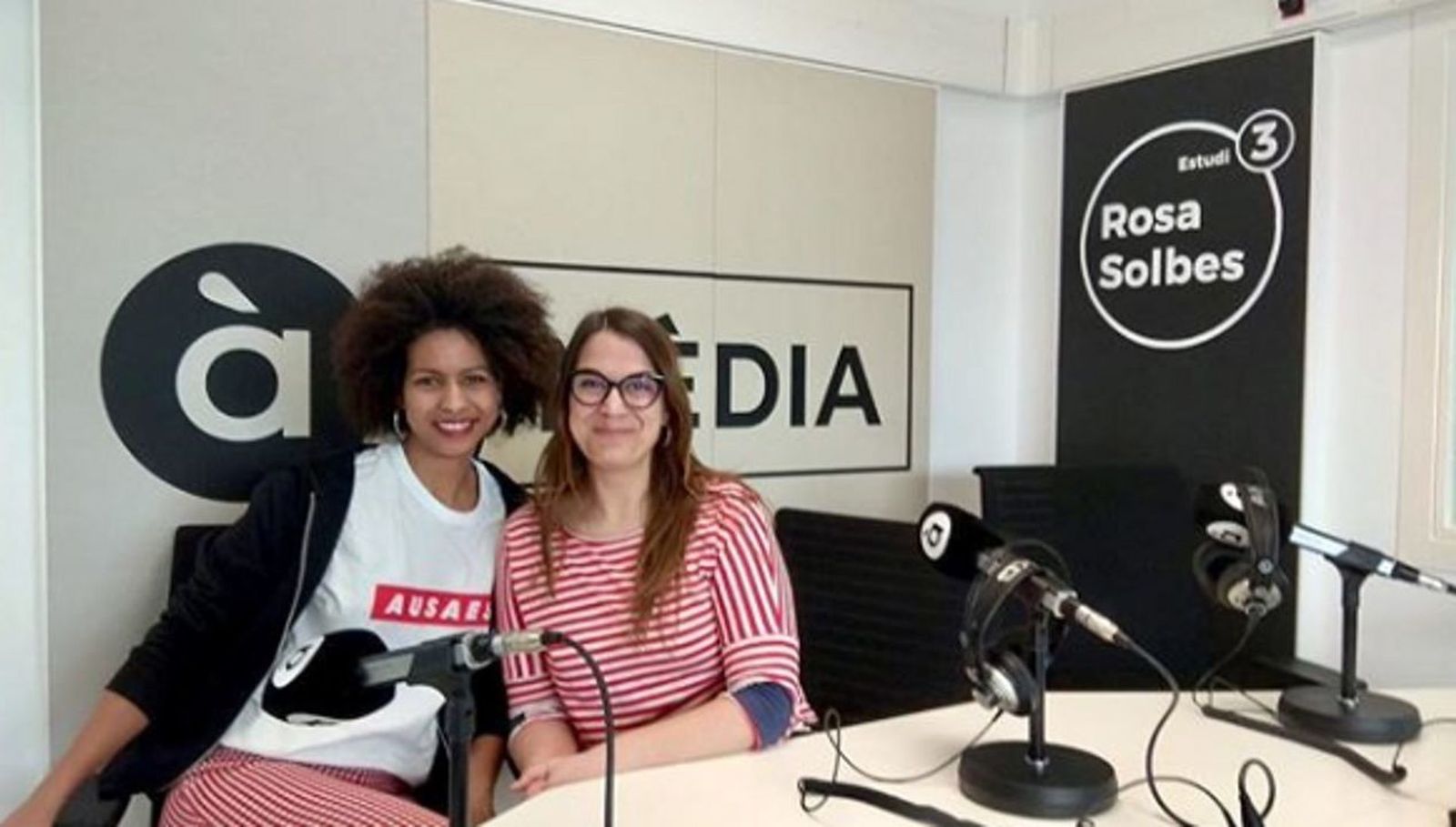14.02.2019 | Ens visita Sénia Mulayali, presentadora de ‘València Califòrnia’
