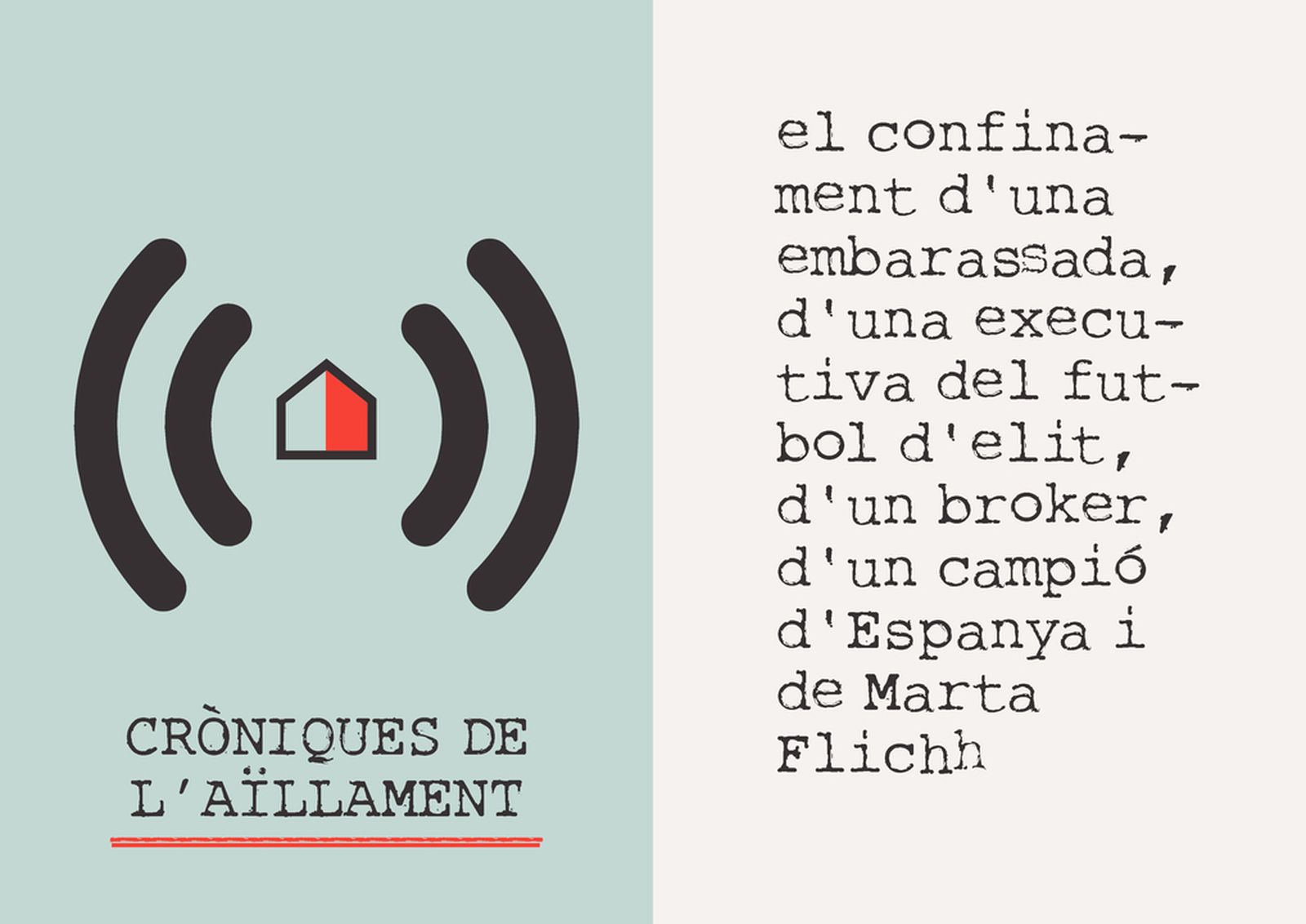 29.03.2020 | El confinament d'una embarassada, d'una executiva del futbol d'elit, d'un 'broker' i de Marta Flich