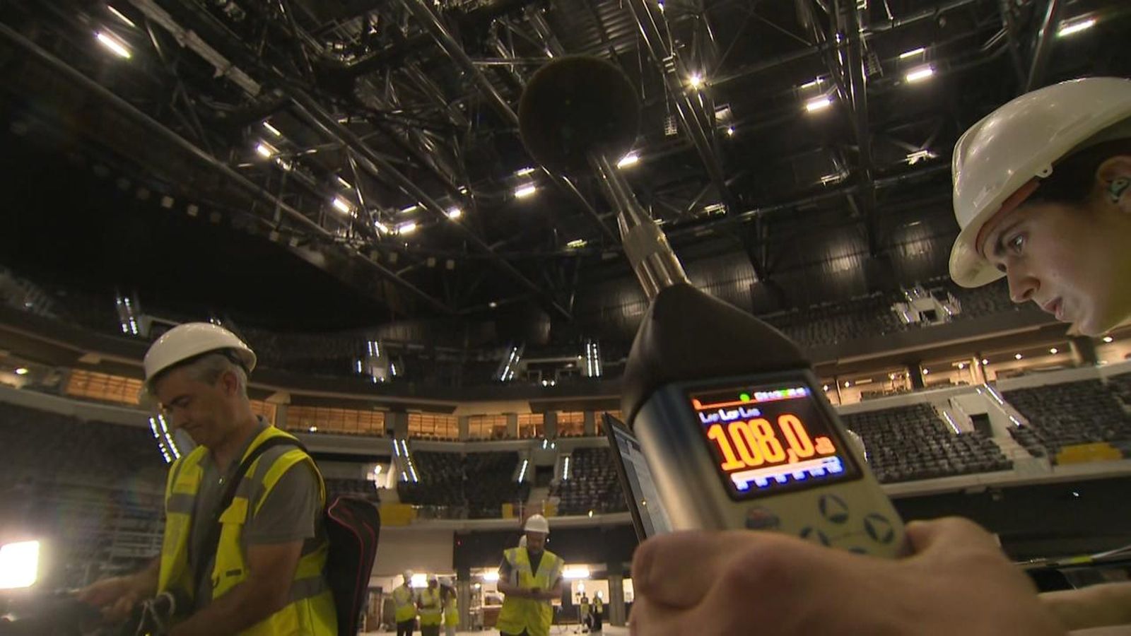 El Roig Arena prova l'acústica de la instal·lació