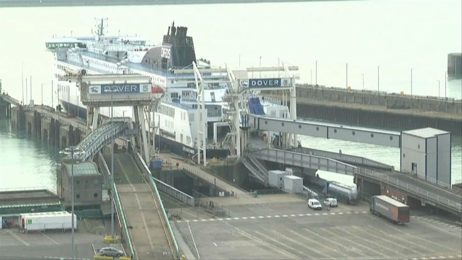 Camions camí d'Anglaterra