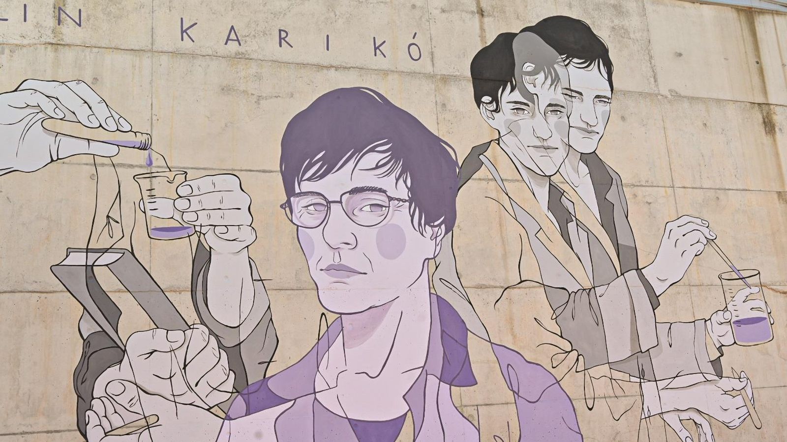 La bioquímica húngara Katalin Karikó, protagonista del nou mural 'Dones de ciència'